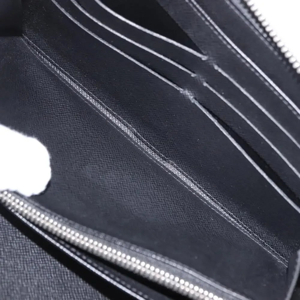 Louis Vuitton Damier Graphite Zippy Organizer Long Wallet Black